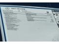 2017 Mercedes-Benz GLA 250 Window Sticker