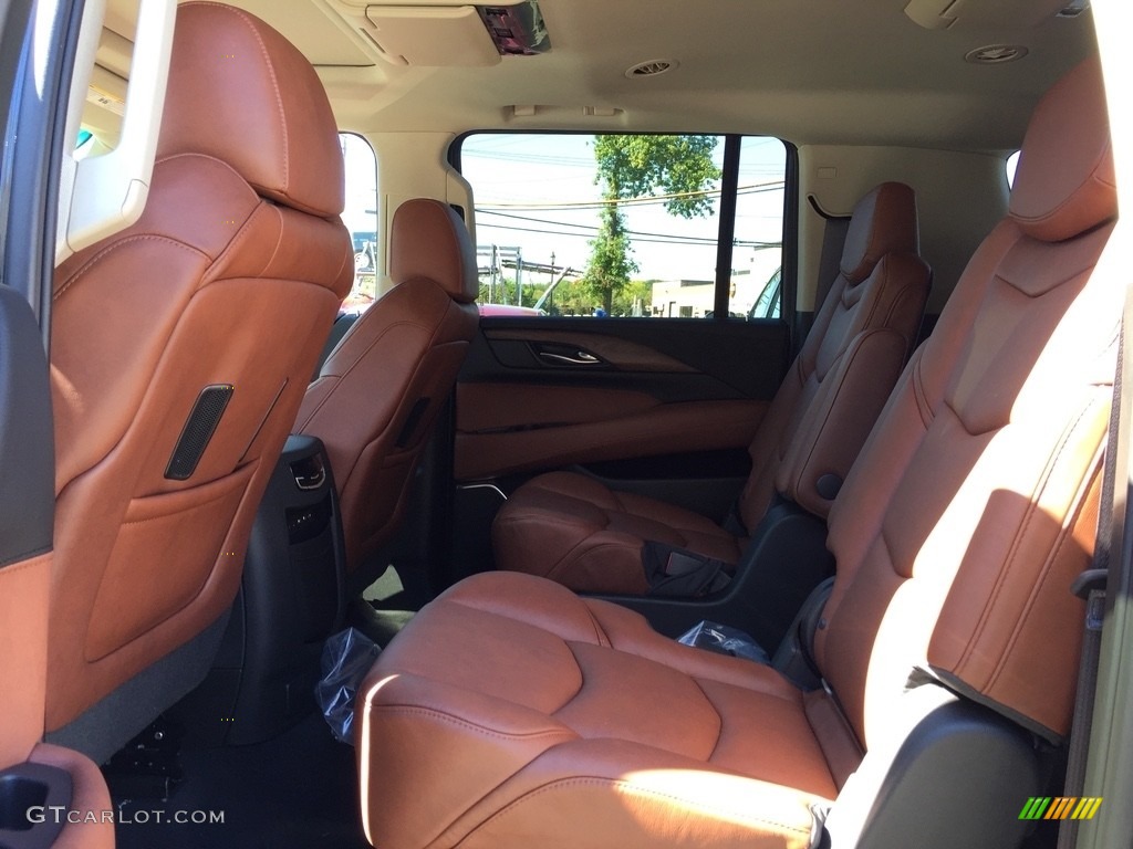 Kona Brown Interior 2017 Cadillac Escalade ESV Luxury 4WD Photo #116176964