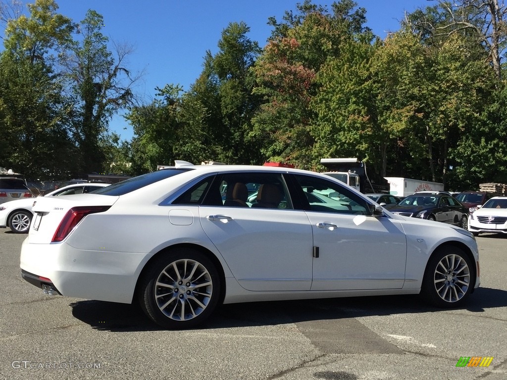 2017 CT6 3.0 Turbo Premium Luxury AWD Sedan - Crystal White Tricoat / Cinnamon/Jet Black photo #4