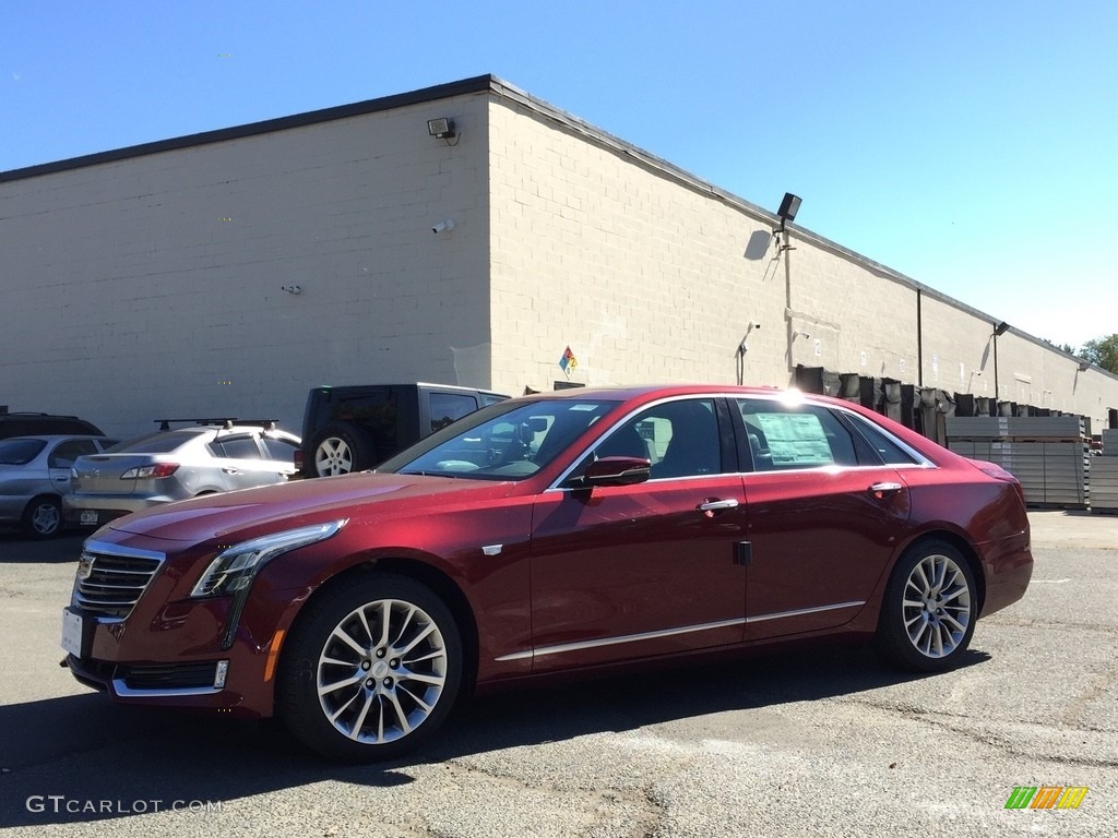 2017 CT6 3.0 Turbo Premium Luxury AWD Sedan - Red Passion Tintcoat / Jet Black photo #1