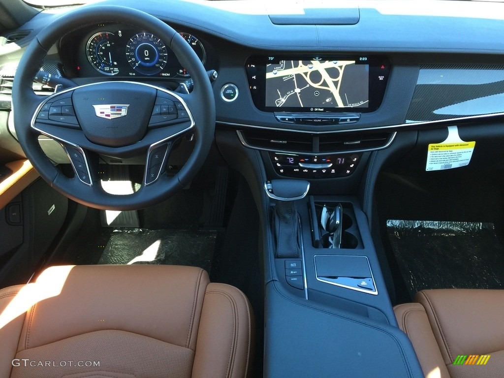2017 Cadillac CT6 3.0 Turbo Premium Luxury AWD Sedan Cinnamon/Jet Black Dashboard Photo #116178554