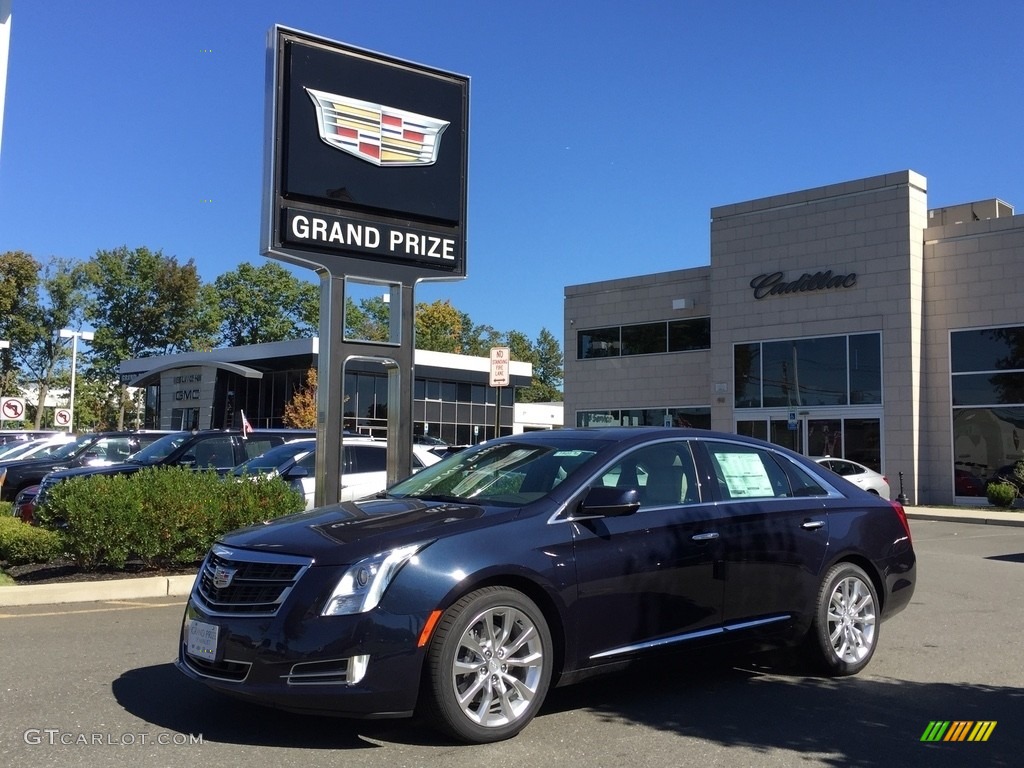 Dark Adriatic Blue Metallic Cadillac XTS