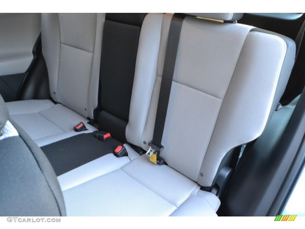 2017 Toyota RAV4 XLE AWD Rear Seat Photos