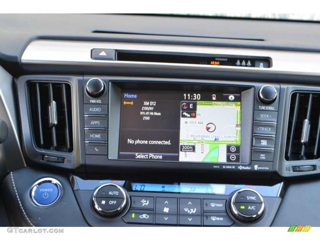 2017 Toyota RAV4 XLE AWD Hybrid Controls Photo #116179976