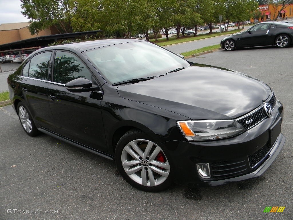 Deep Black Pearl Metallic 2013 Volkswagen Jetta GLI Exterior Photo #116181527
