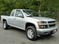 2012 Sheer Silver Metallic Chevrolet Colorado LT Extended Cab 4x4  photo #1