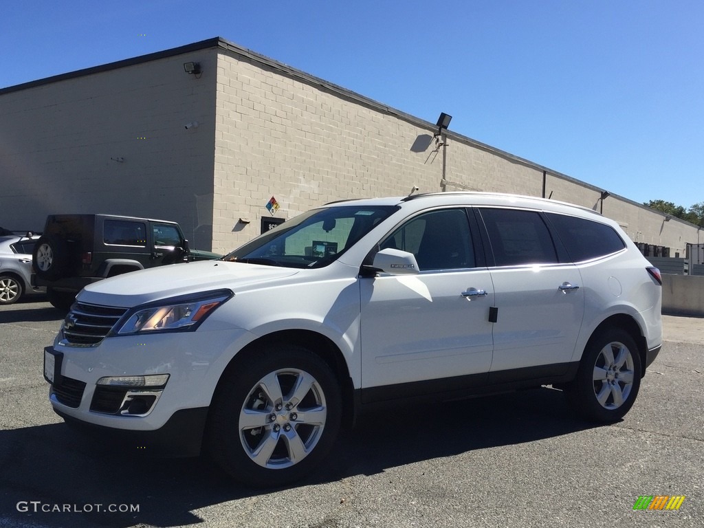 2017 Traverse LT - Summit White / Ebony photo #1