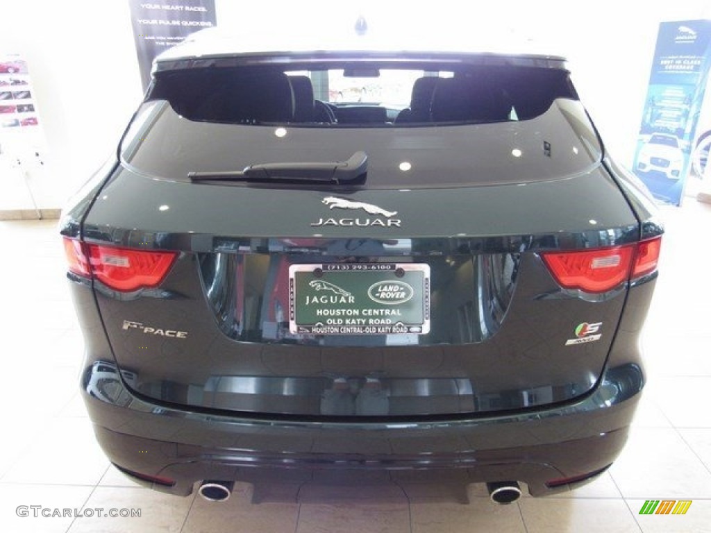 2017 F-PACE 35t AWD S - British Racing Green / S Brogue/Light Oyster photo #8