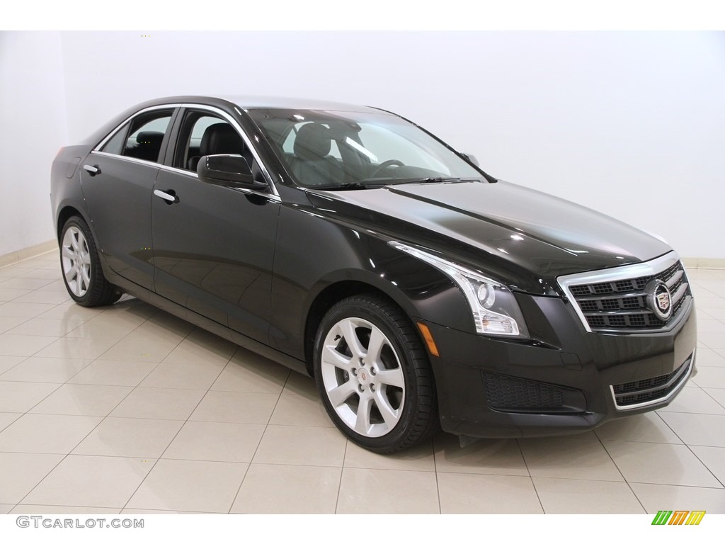 2013 ATS 2.0L Turbo AWD - Black Raven / Jet Black/Jet Black Accents photo #1