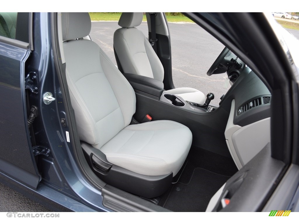2015 Optima LX - Smokey Blue Metallic / Beige photo #24