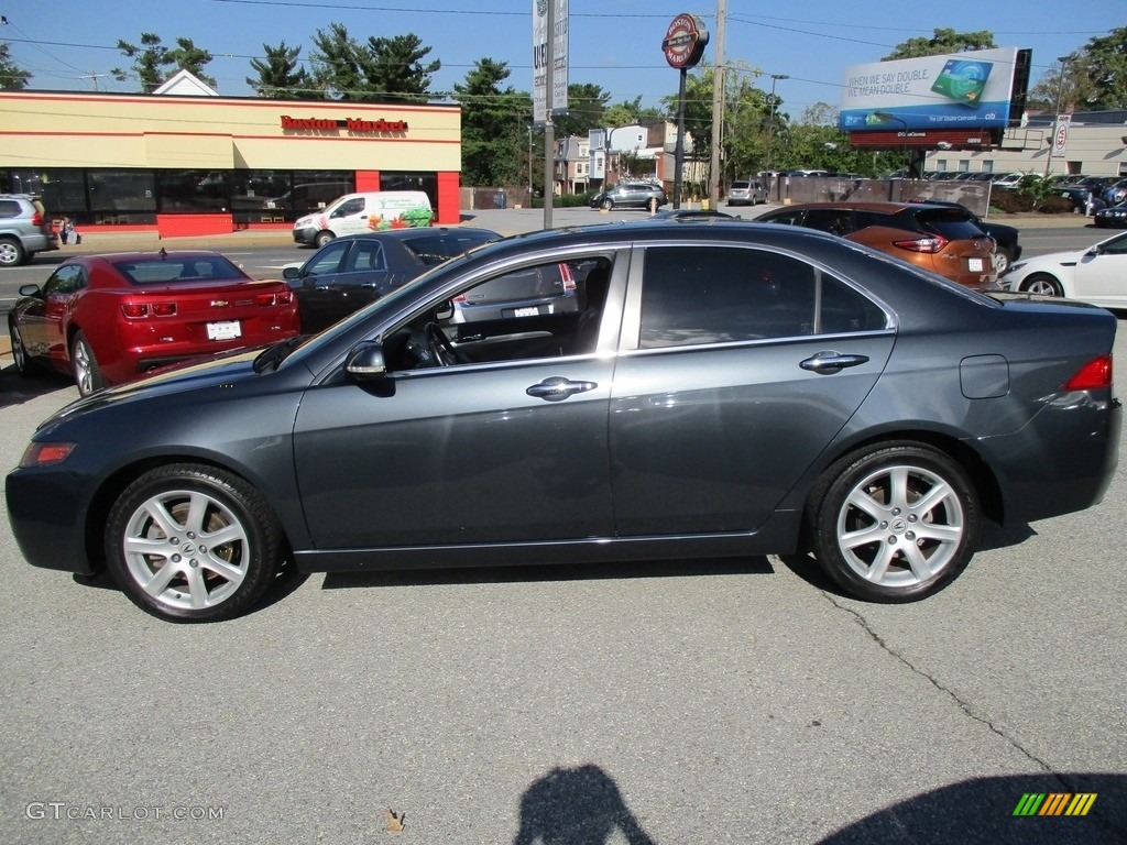 2004 TSX Sedan - Carbon Gray Pearl / Quartz photo #3