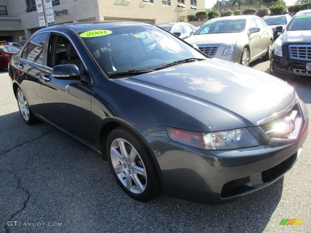 2004 TSX Sedan - Carbon Gray Pearl / Quartz photo #8