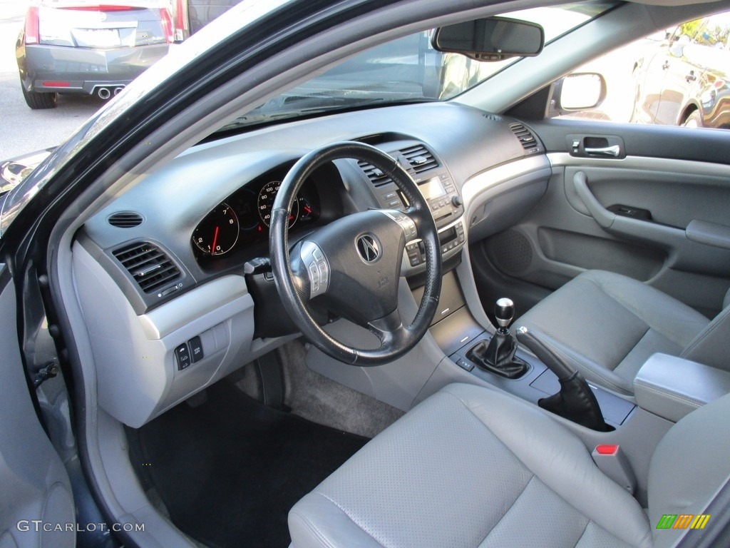 2004 TSX Sedan - Carbon Gray Pearl / Quartz photo #11