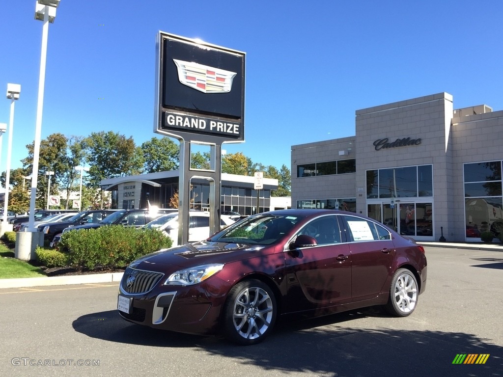 2017 Regal GS AWD - Black Cherry Metallic / Ebony photo #1