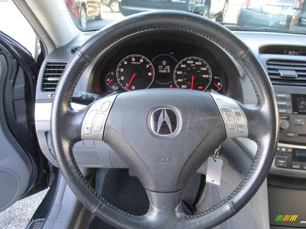 2004 TSX Sedan - Carbon Gray Pearl / Quartz photo #12