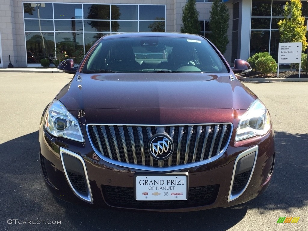 2017 Regal GS AWD - Black Cherry Metallic / Ebony photo #2