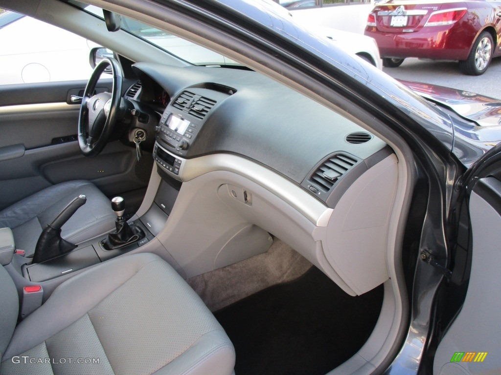 2004 TSX Sedan - Carbon Gray Pearl / Quartz photo #17