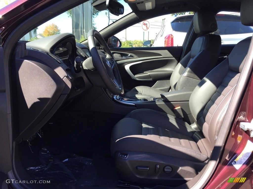 2017 Regal GS AWD - Black Cherry Metallic / Ebony photo #9