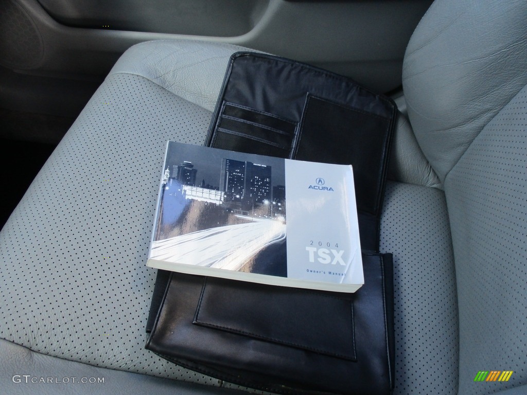 2004 TSX Sedan - Carbon Gray Pearl / Quartz photo #21