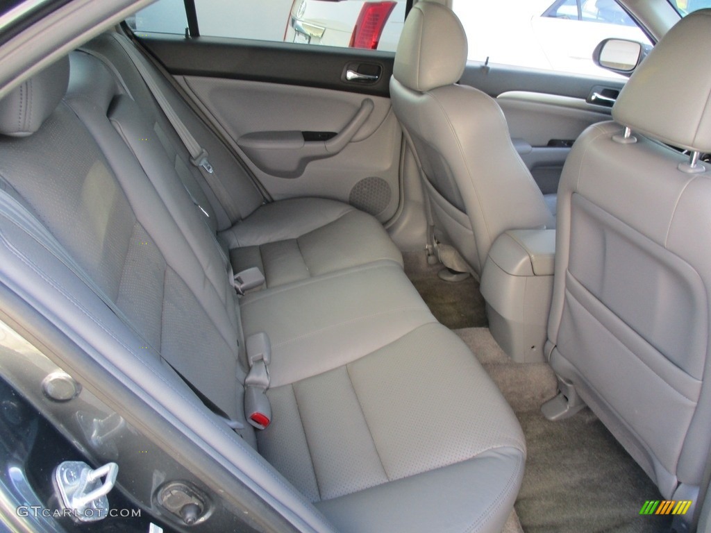2004 TSX Sedan - Carbon Gray Pearl / Quartz photo #27