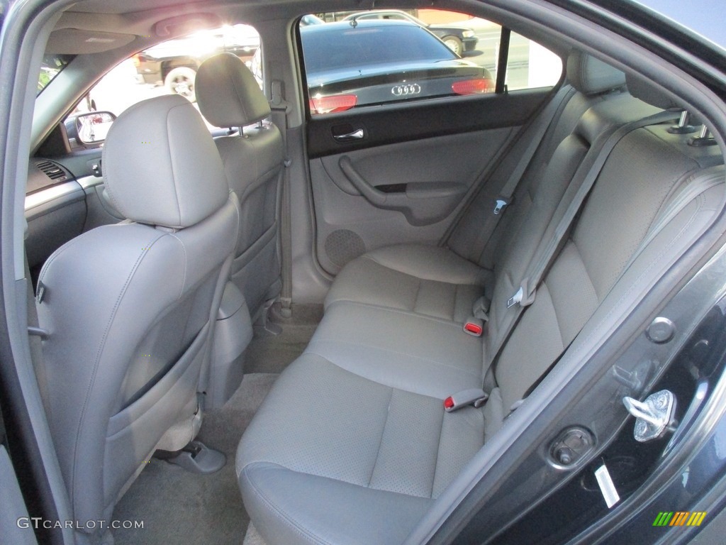 2004 TSX Sedan - Carbon Gray Pearl / Quartz photo #28