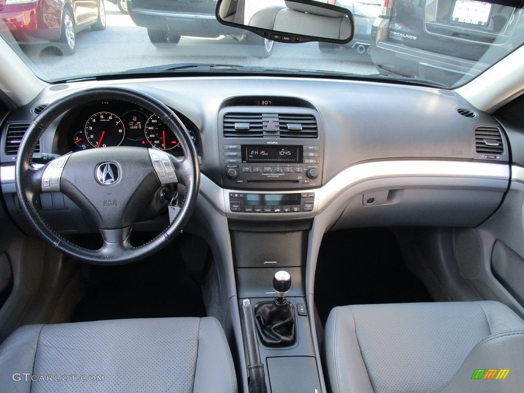 2004 TSX Sedan - Carbon Gray Pearl / Quartz photo #36