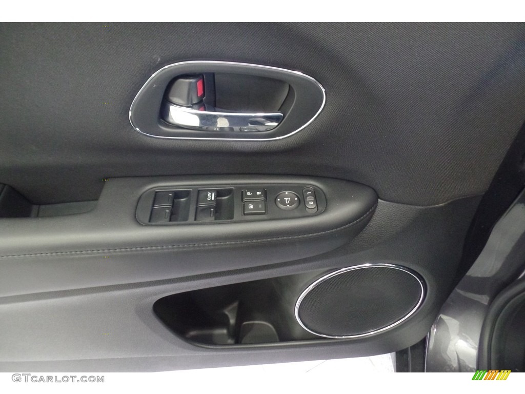 2017 Honda HR-V EX AWD Black Door Panel Photo #116188241