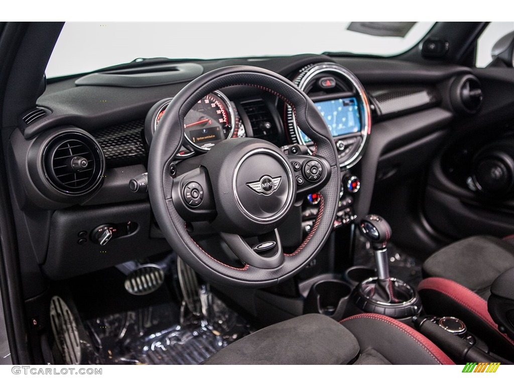 JCW Carbon Black w/Dinamica Interior 2017 Mini Convertible John Cooper Works Photo #116188607