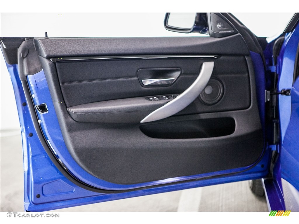 2016 BMW 4 Series 435i xDrive Gran Coupe Black Door Panel Photo #116189825