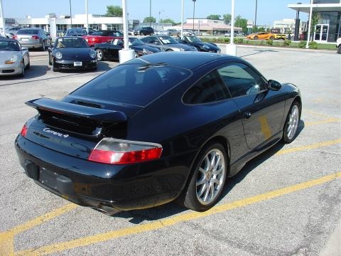 2001 911 Carrera 4 Coupe - Black / Black photo #1