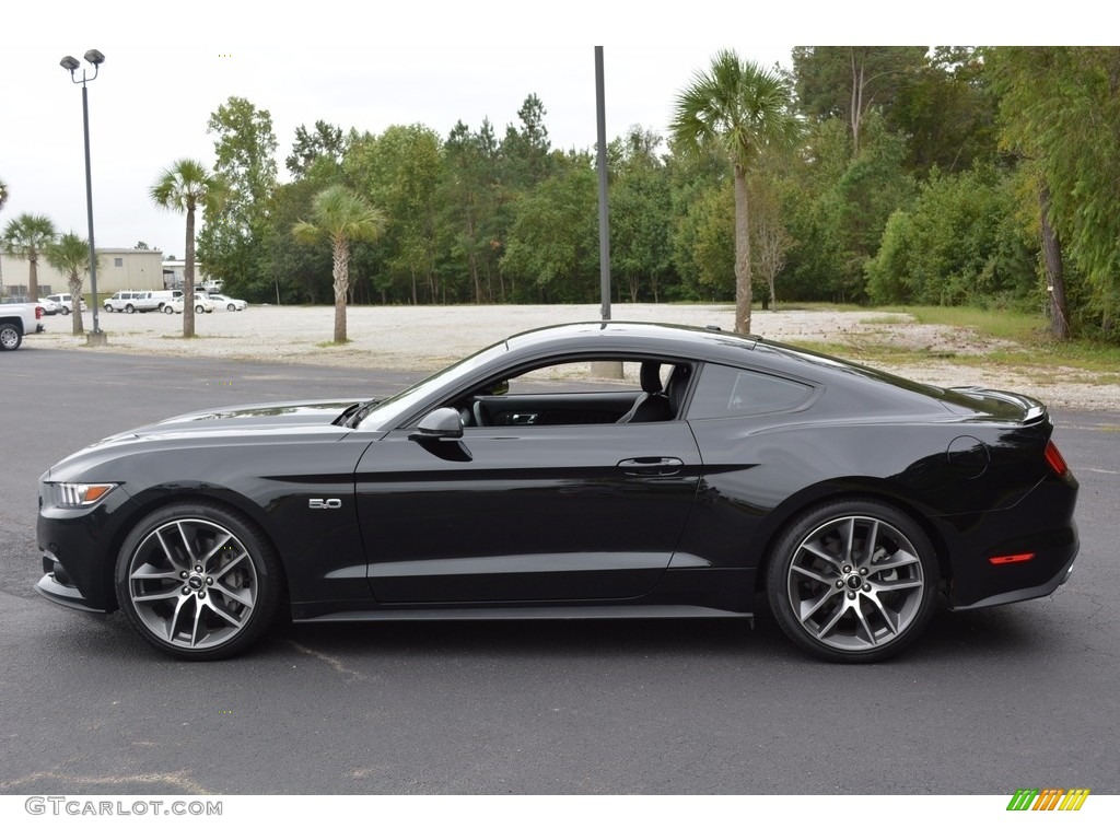 2016 Mustang GT Premium Coupe - Shadow Black / Ebony photo #7