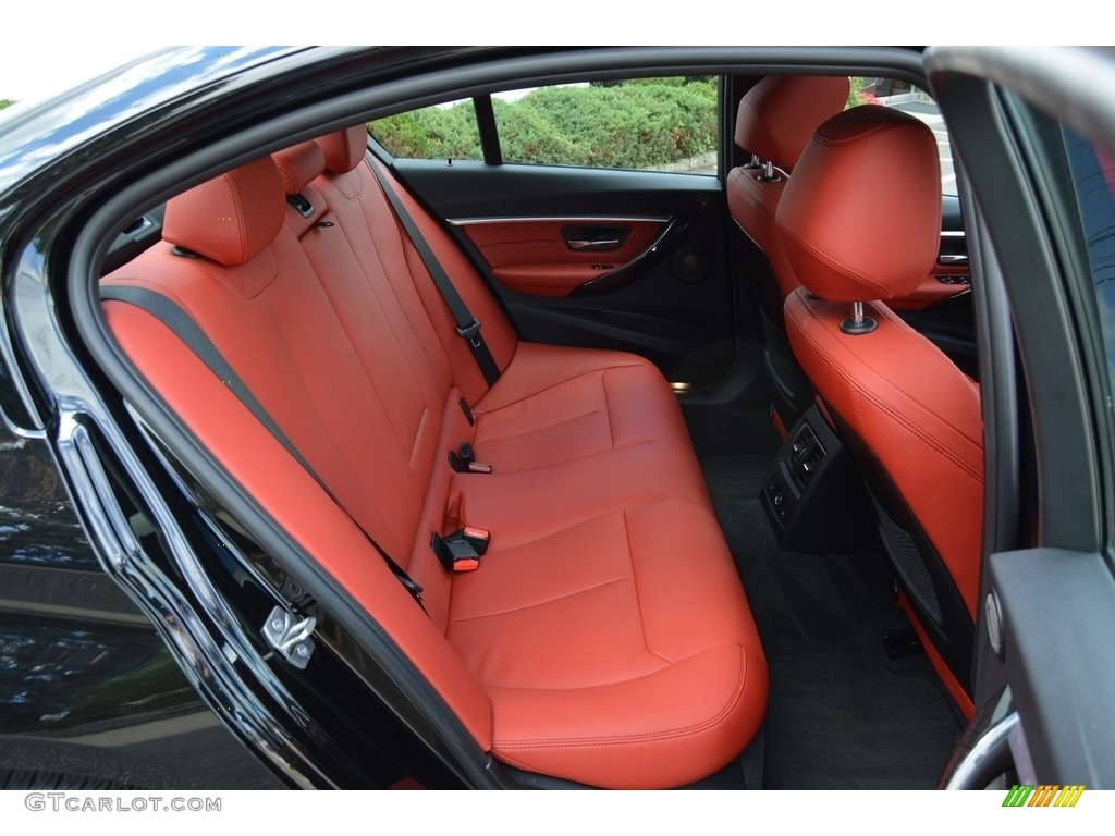 2016 BMW 3 Series 340i xDrive Sedan Rear Seat Photo #116191085