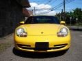 2001 Speed Yellow Porsche 911 Carrera Coupe  photo #5