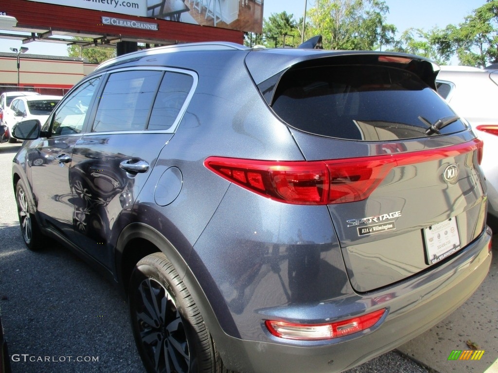 Pacific Blue 2017 Kia Sportage EX Exterior Photo #116192216