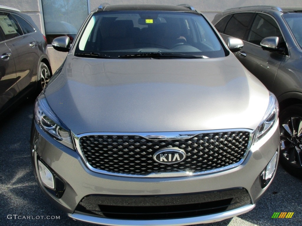 Titanium Silver 2017 Kia Sorento SX V6 AWD Exterior Photo #116192465