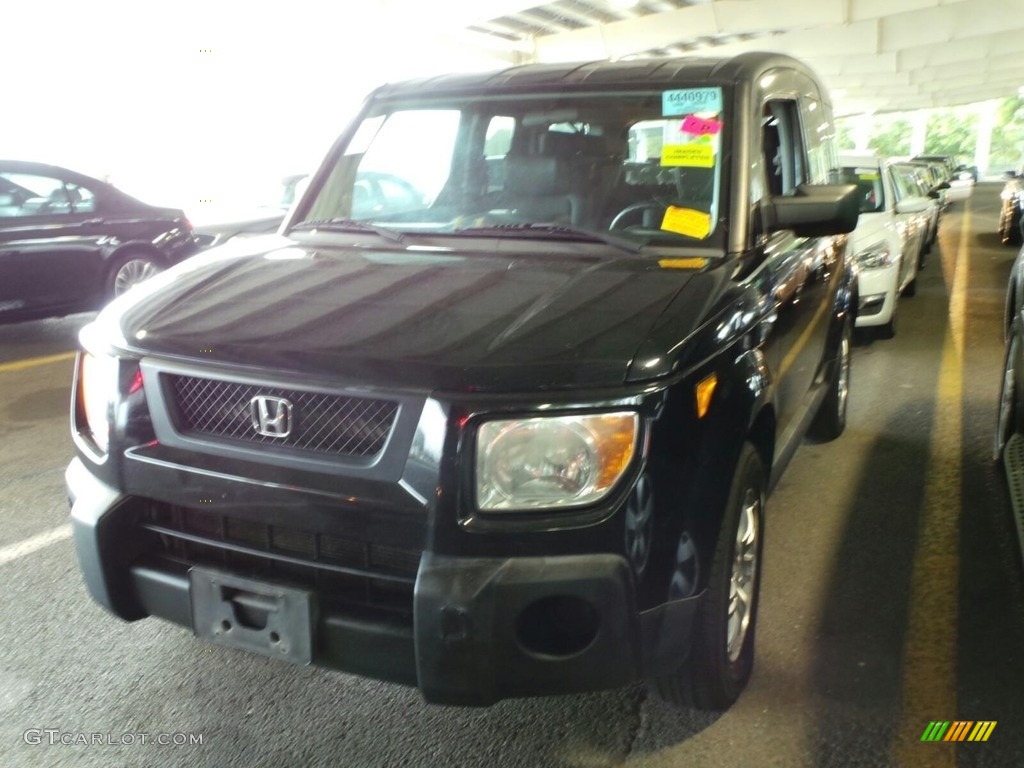 2006 Element EX-P AWD - Nighthawk Black Pearl / Black/Gray photo #1