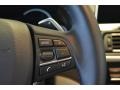 2016 BMW 6 Series Ivory White/Black Interior Controls Photo