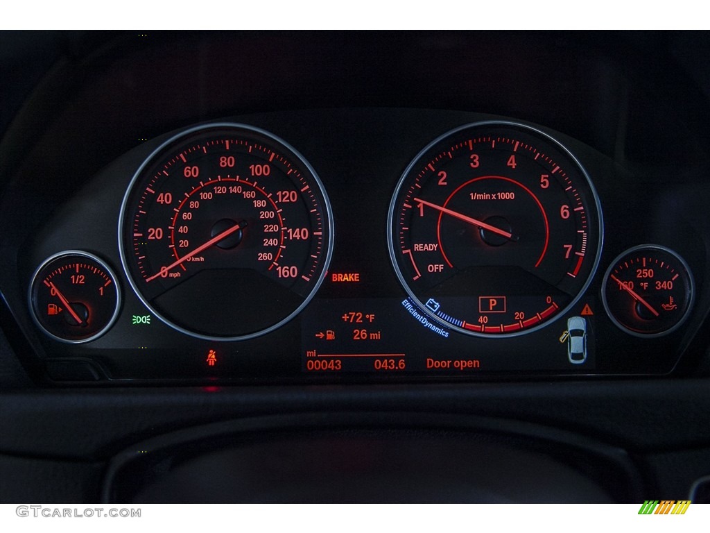2017 BMW 4 Series 430i Gran Coupe Gauges Photo #116192666