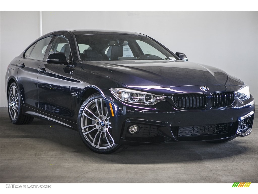 Carbon Black Metallic 2017 BMW 4 Series 430i Gran Coupe Exterior Photo #116192717