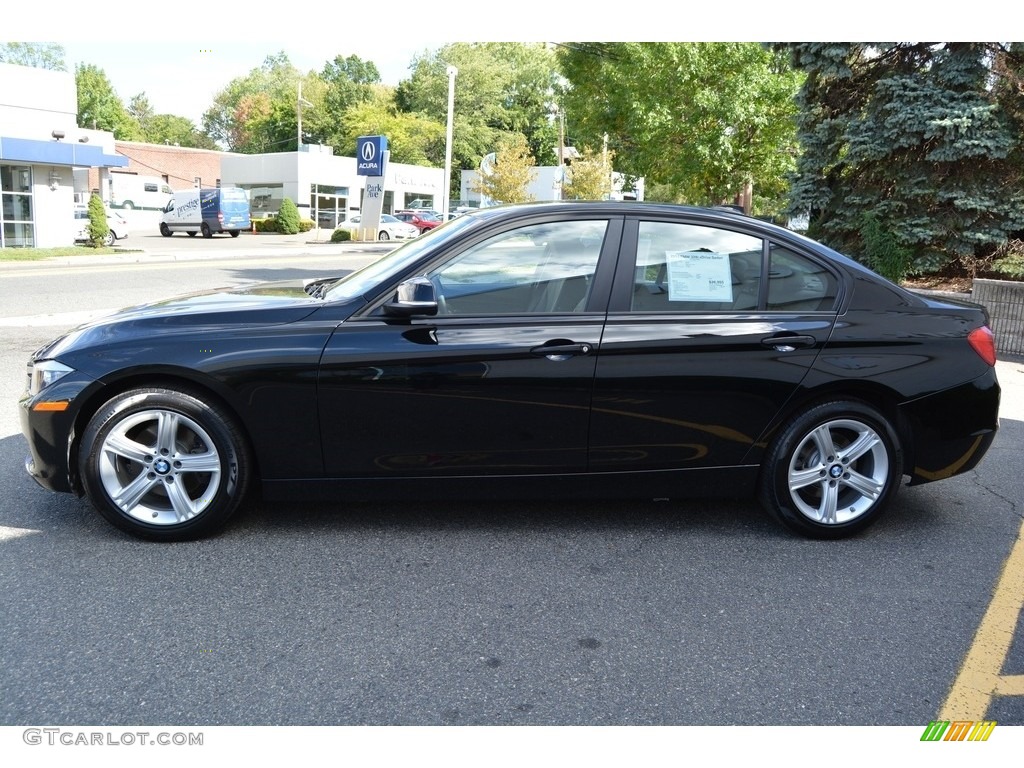 2013 3 Series 328i xDrive Sedan - Jet Black / Black photo #5