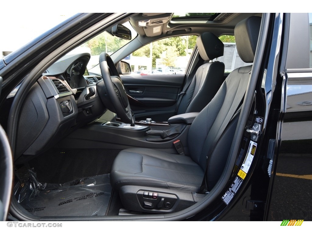 2013 3 Series 328i xDrive Sedan - Jet Black / Black photo #11