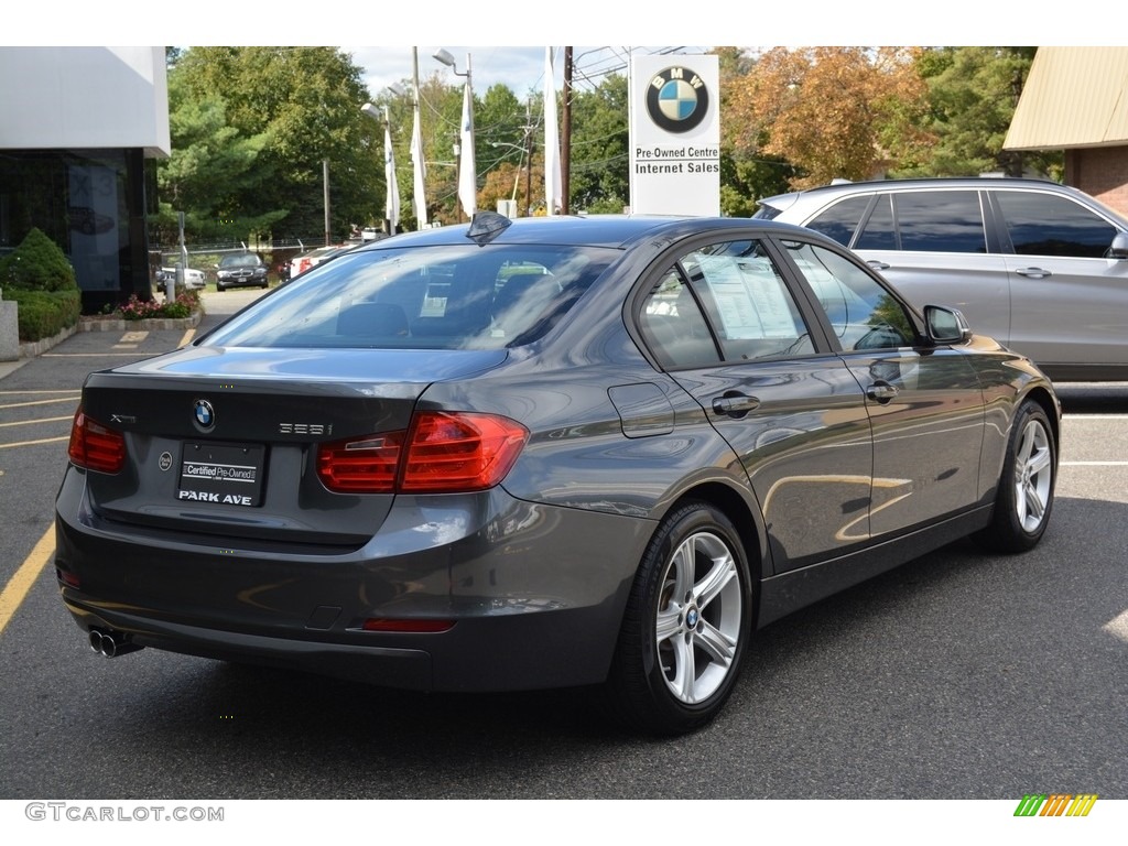 2014 3 Series 328i xDrive Sedan - Mineral Grey Metallic / Black photo #3