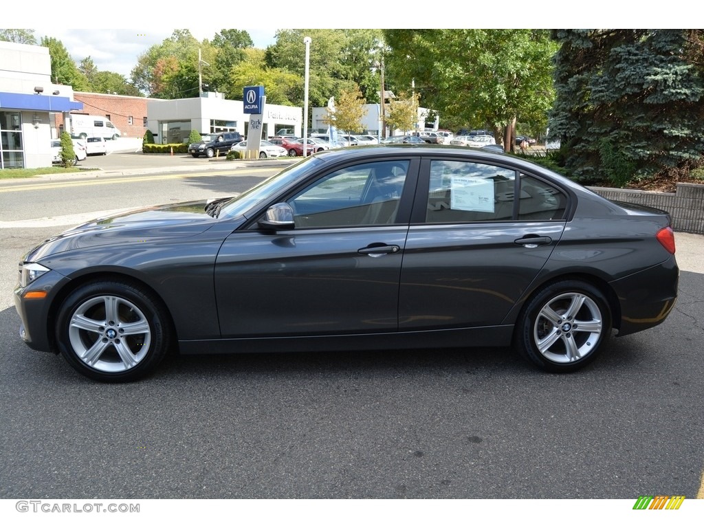 2014 3 Series 328i xDrive Sedan - Mineral Grey Metallic / Black photo #5