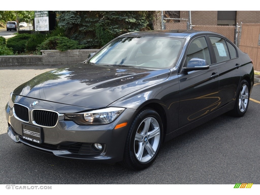2014 3 Series 328i xDrive Sedan - Mineral Grey Metallic / Black photo #6