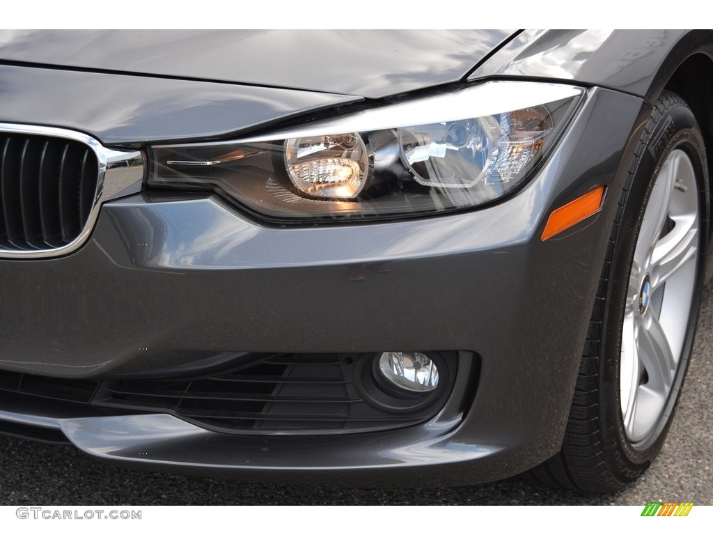 2014 3 Series 328i xDrive Sedan - Mineral Grey Metallic / Black photo #31