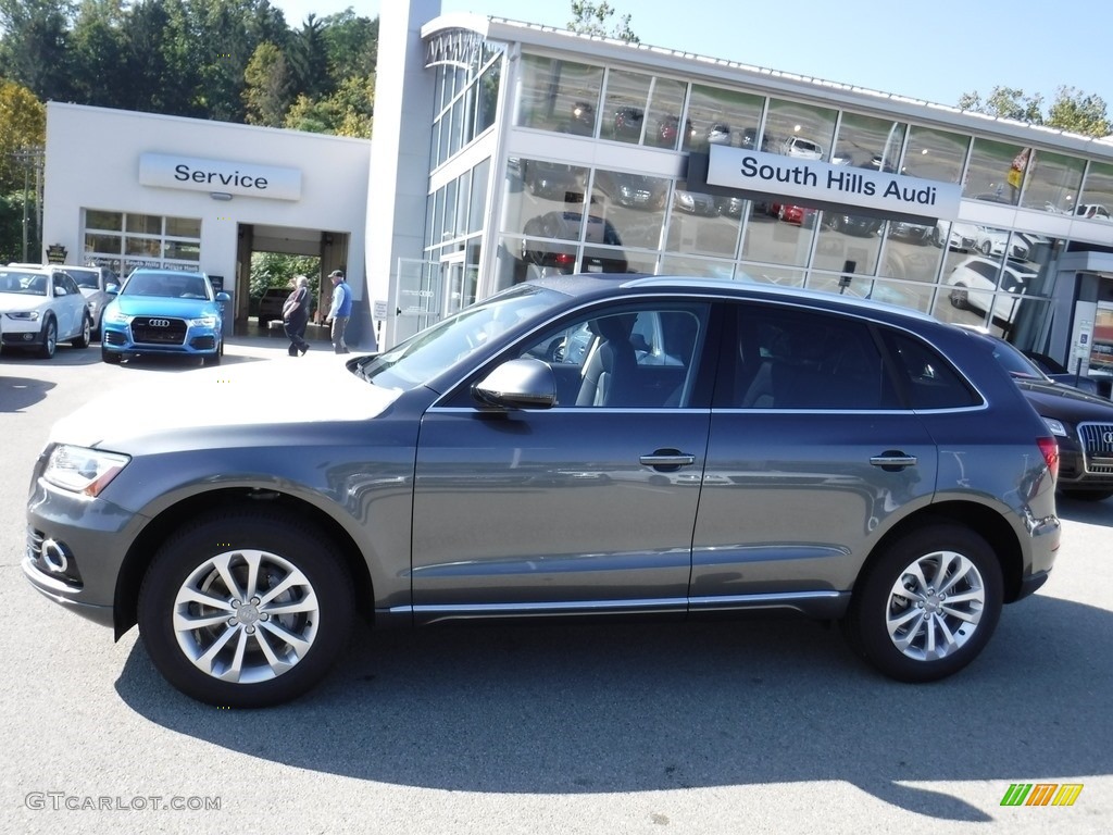 2017 Q5 2.0 TFSI Premium quattro - Daytona Gray Pearl / Black photo #2