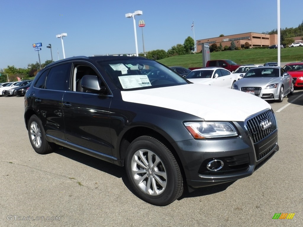 Daytona Gray Pearl 2017 Audi Q5 2.0 TFSI Premium quattro Exterior Photo #116194784