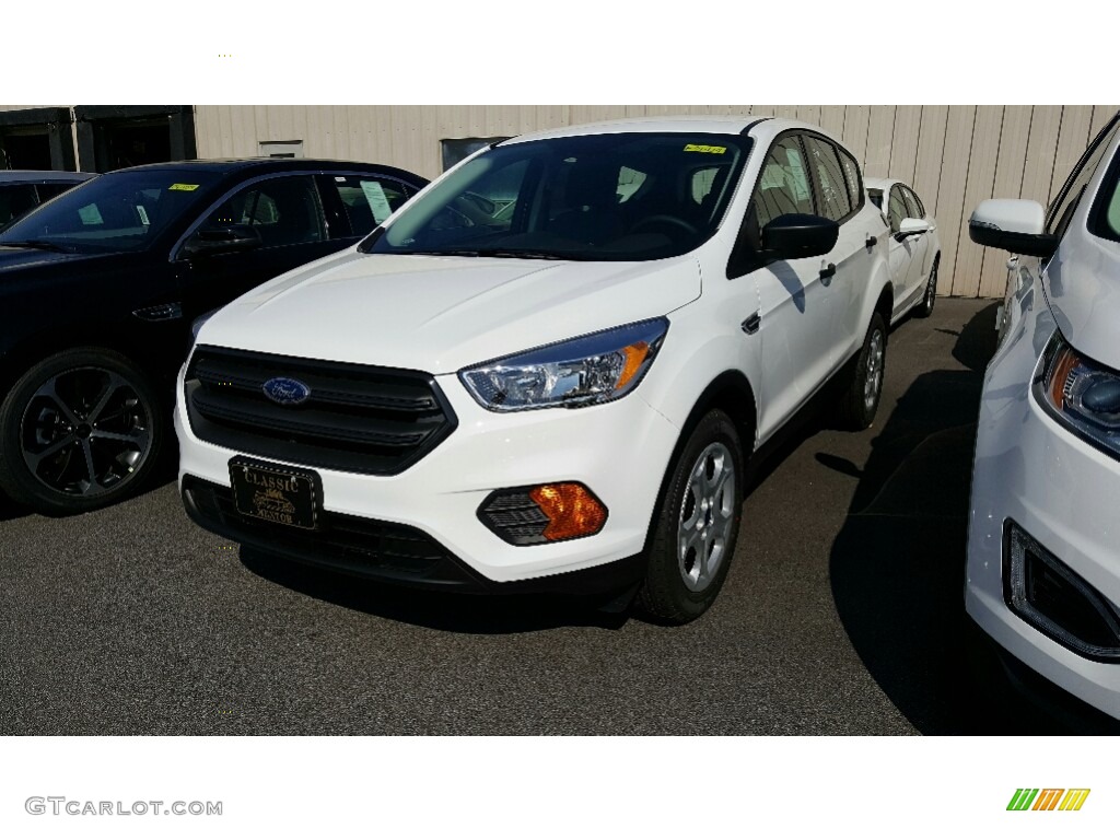 2017 Escape S - Oxford White / Charcoal Black photo #1