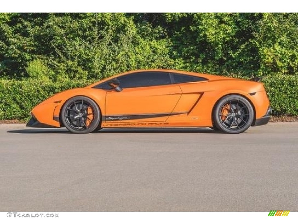 2008 Gallardo Superleggera - Arancio Borealis (Orange) / Nero Superleggera photo #2