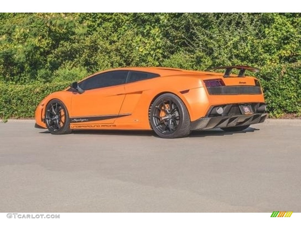 2008 Gallardo Superleggera - Arancio Borealis (Orange) / Nero Superleggera photo #3